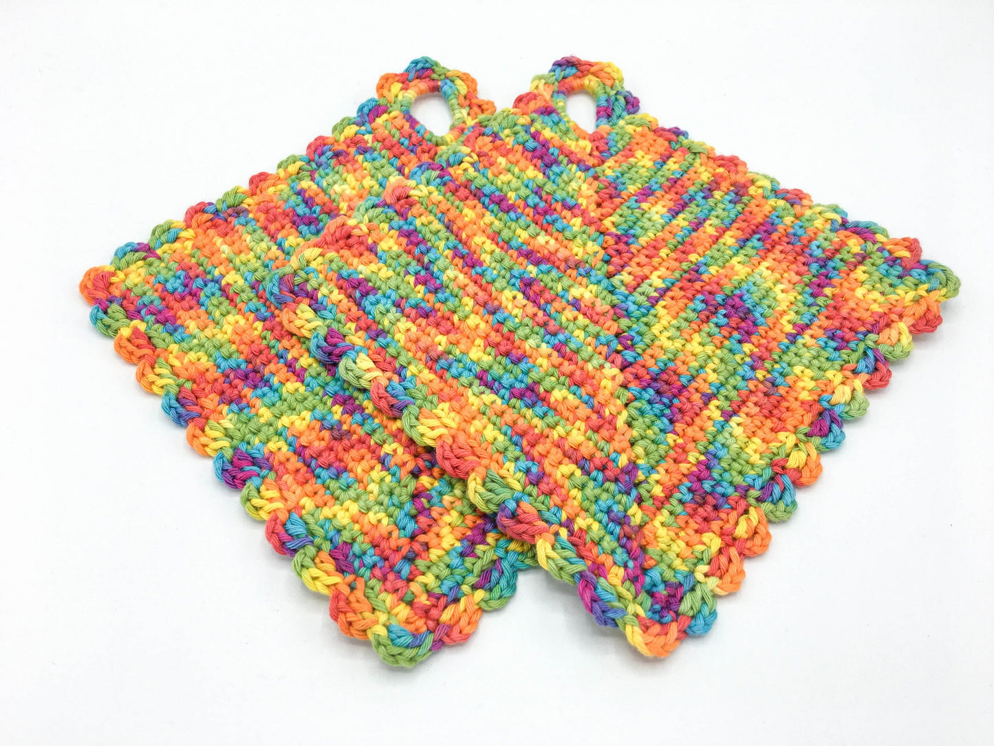 Bunte Topflappen