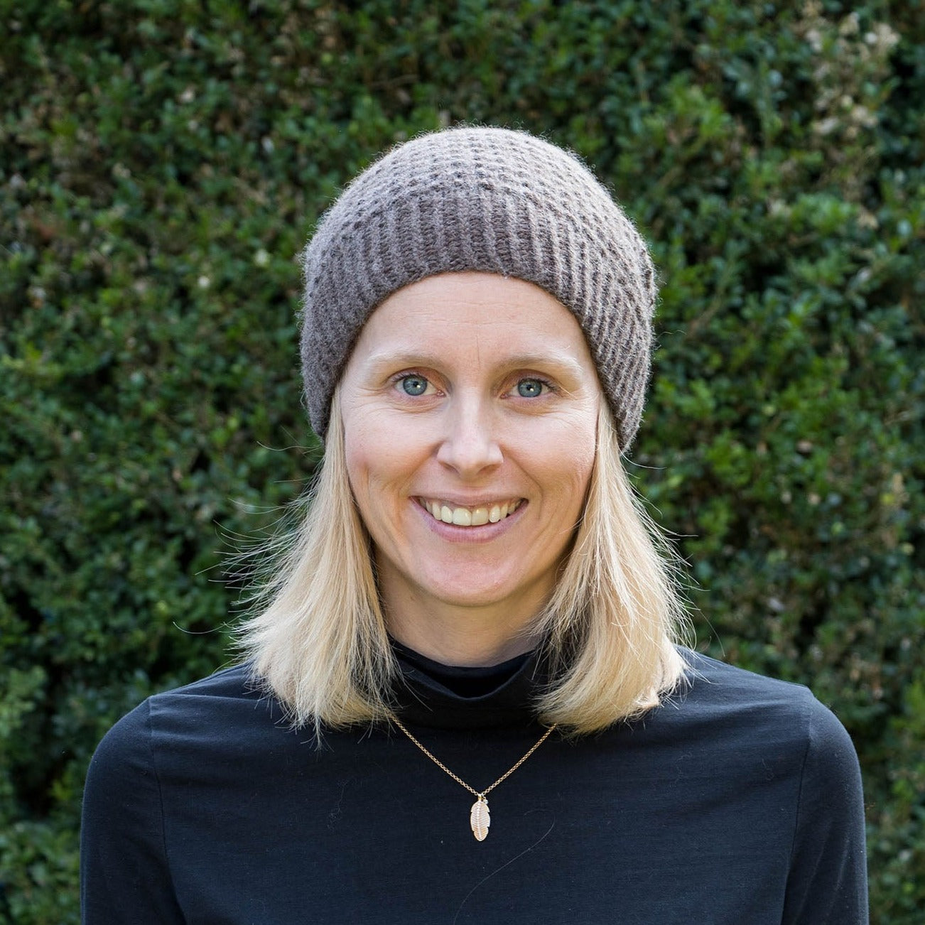 Grau-braune (Herren-)Beanie