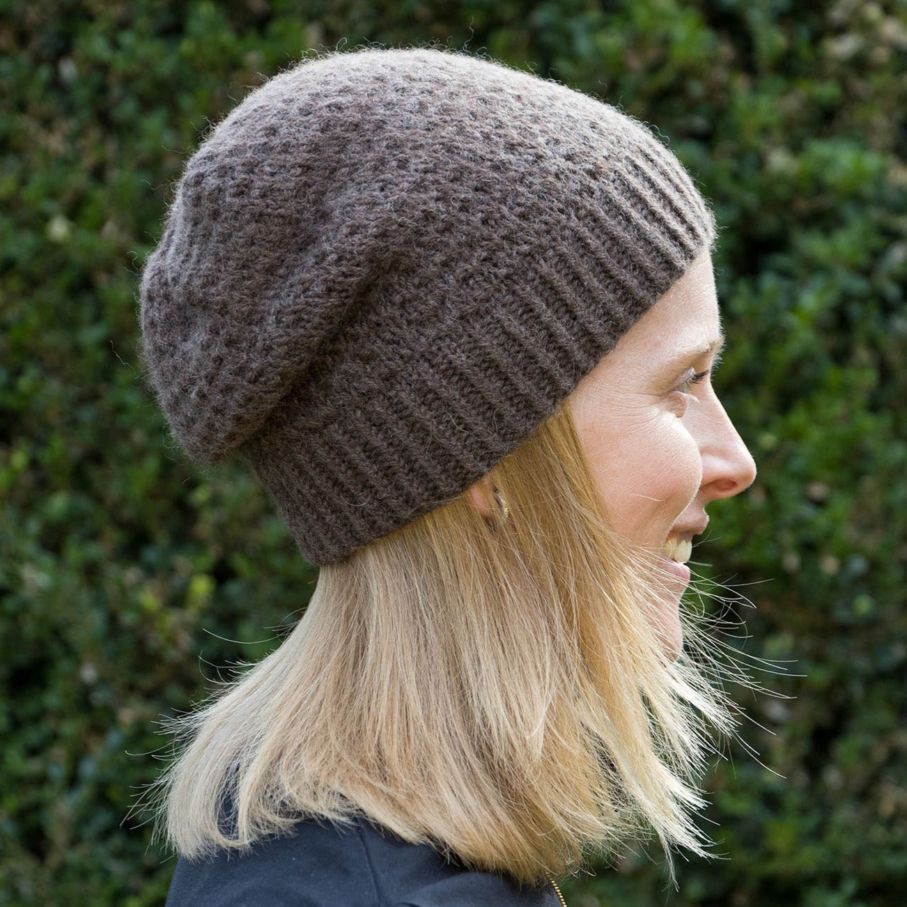 Grau-braune (Herren-)Beanie