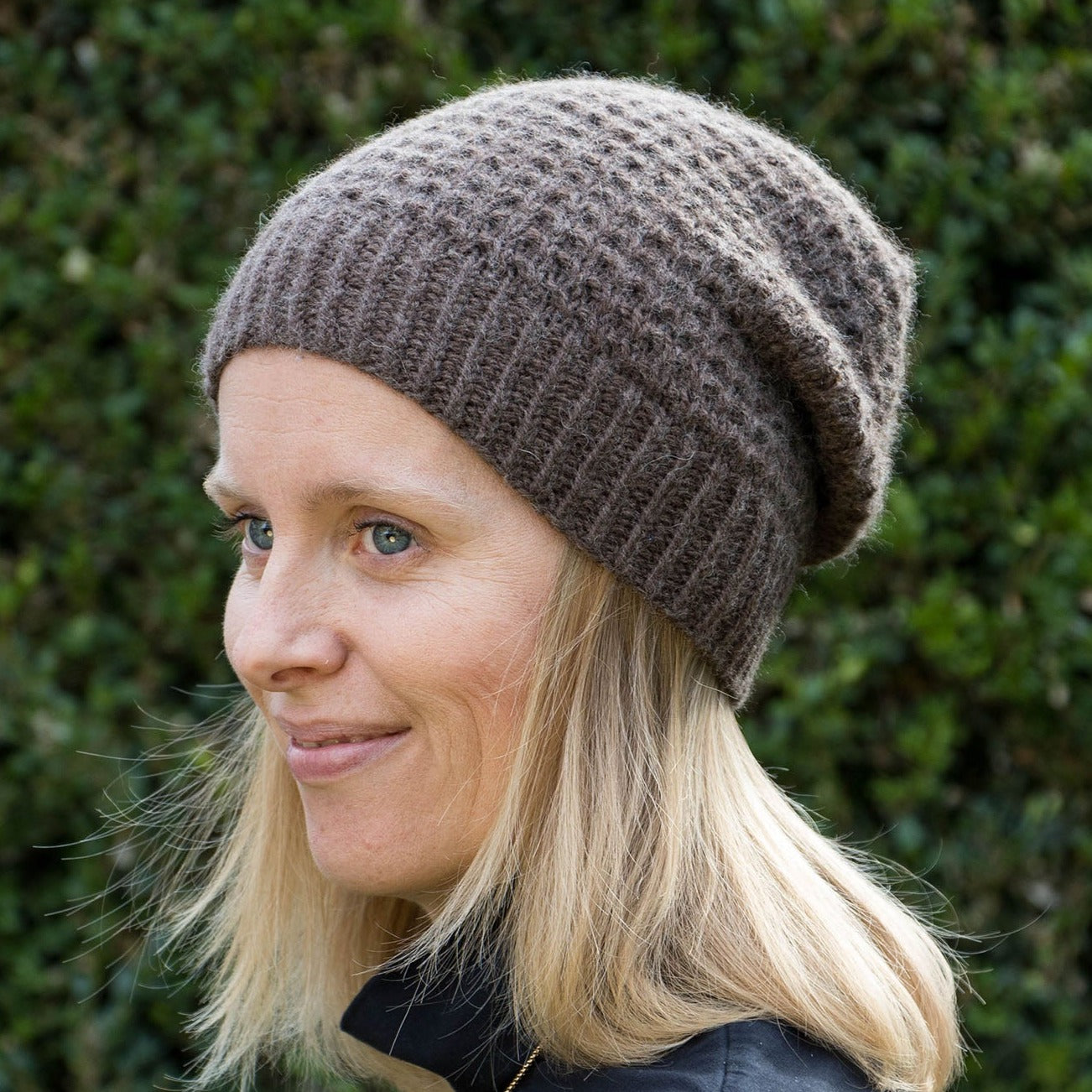 Grau-braune (Herren-)Beanie