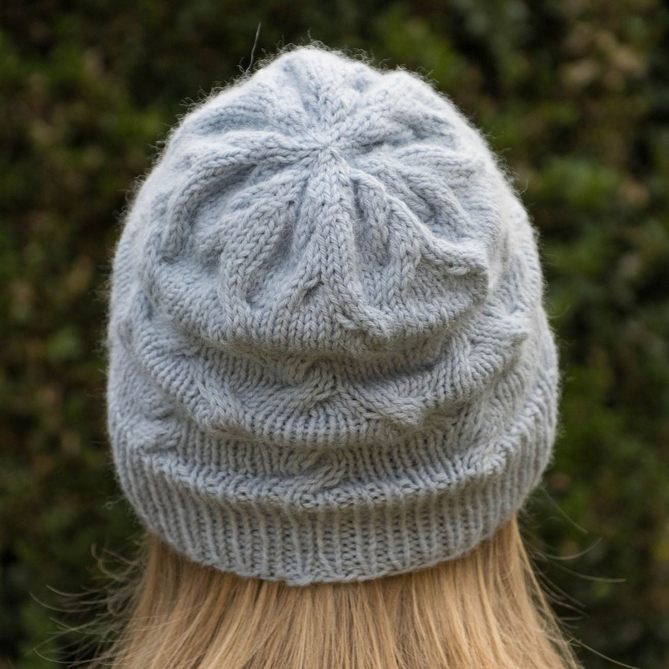 Hellblaue Beanie