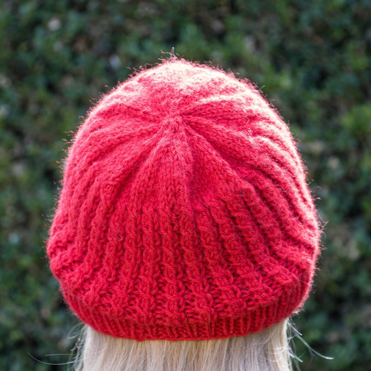 Rote Beanie