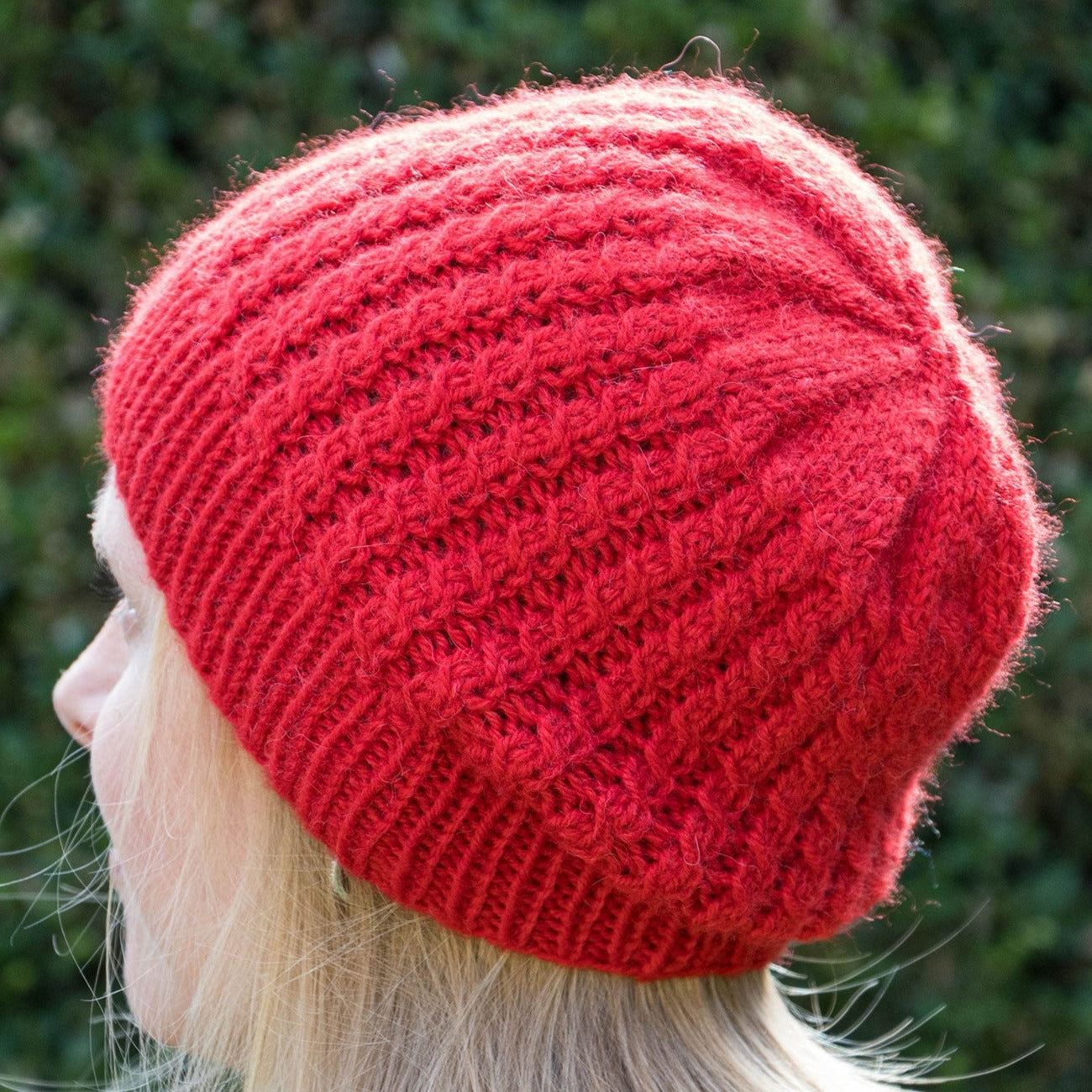 Rote Beanie
