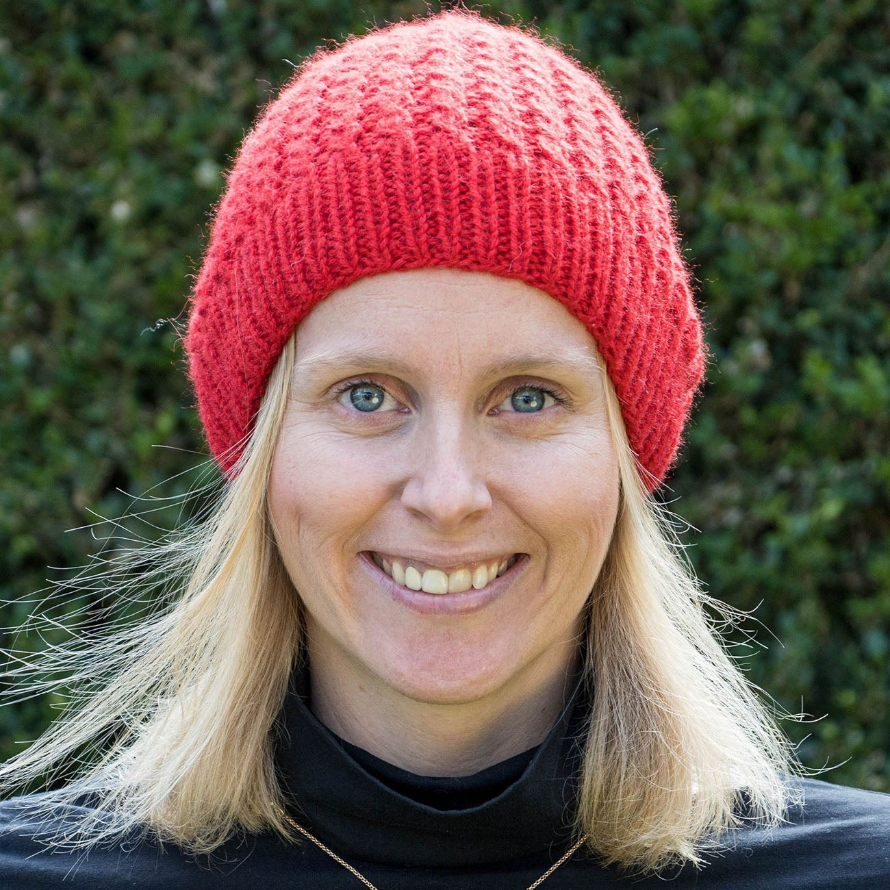 Rote Beanie