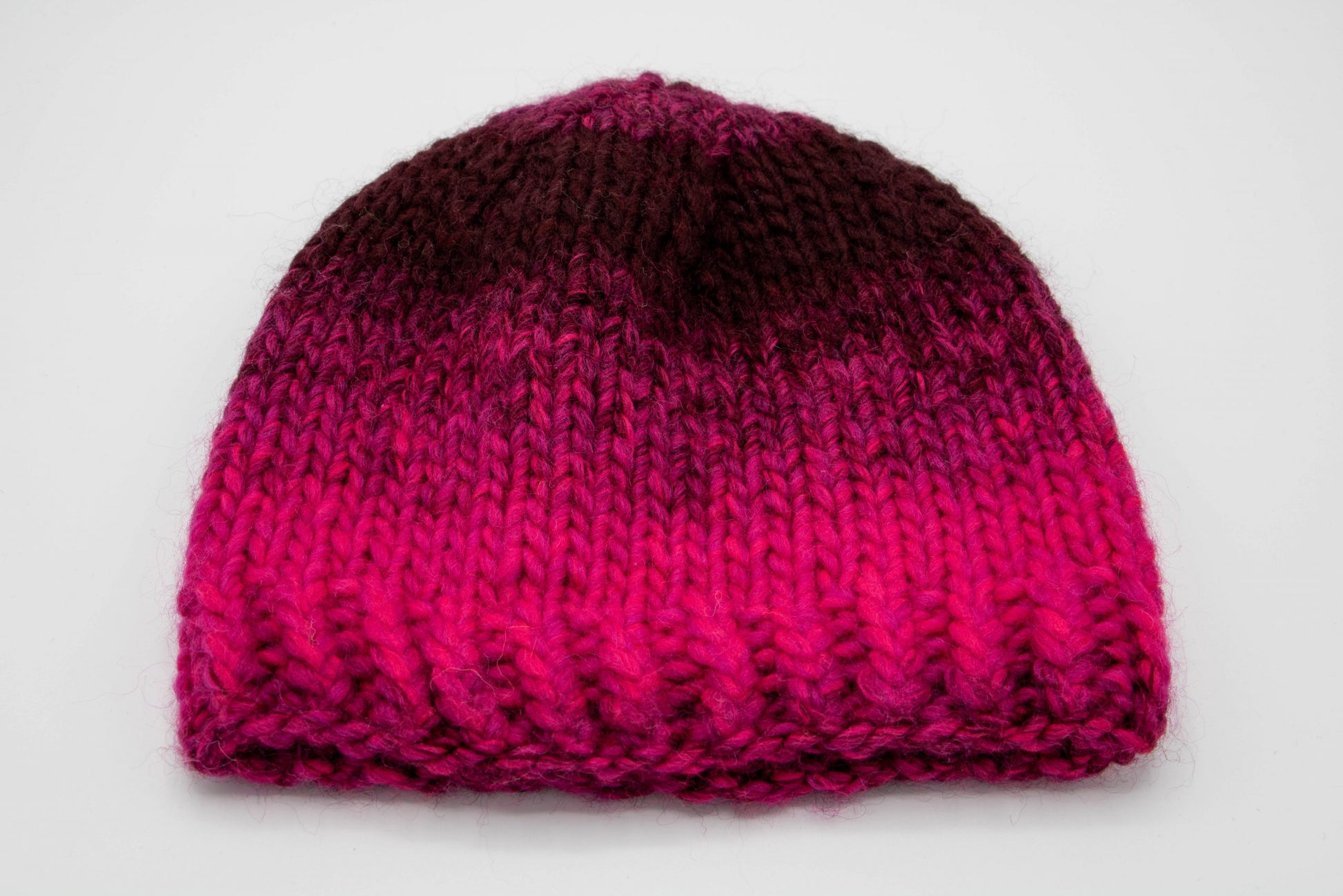 Pinkfarbene Kinderbeanie