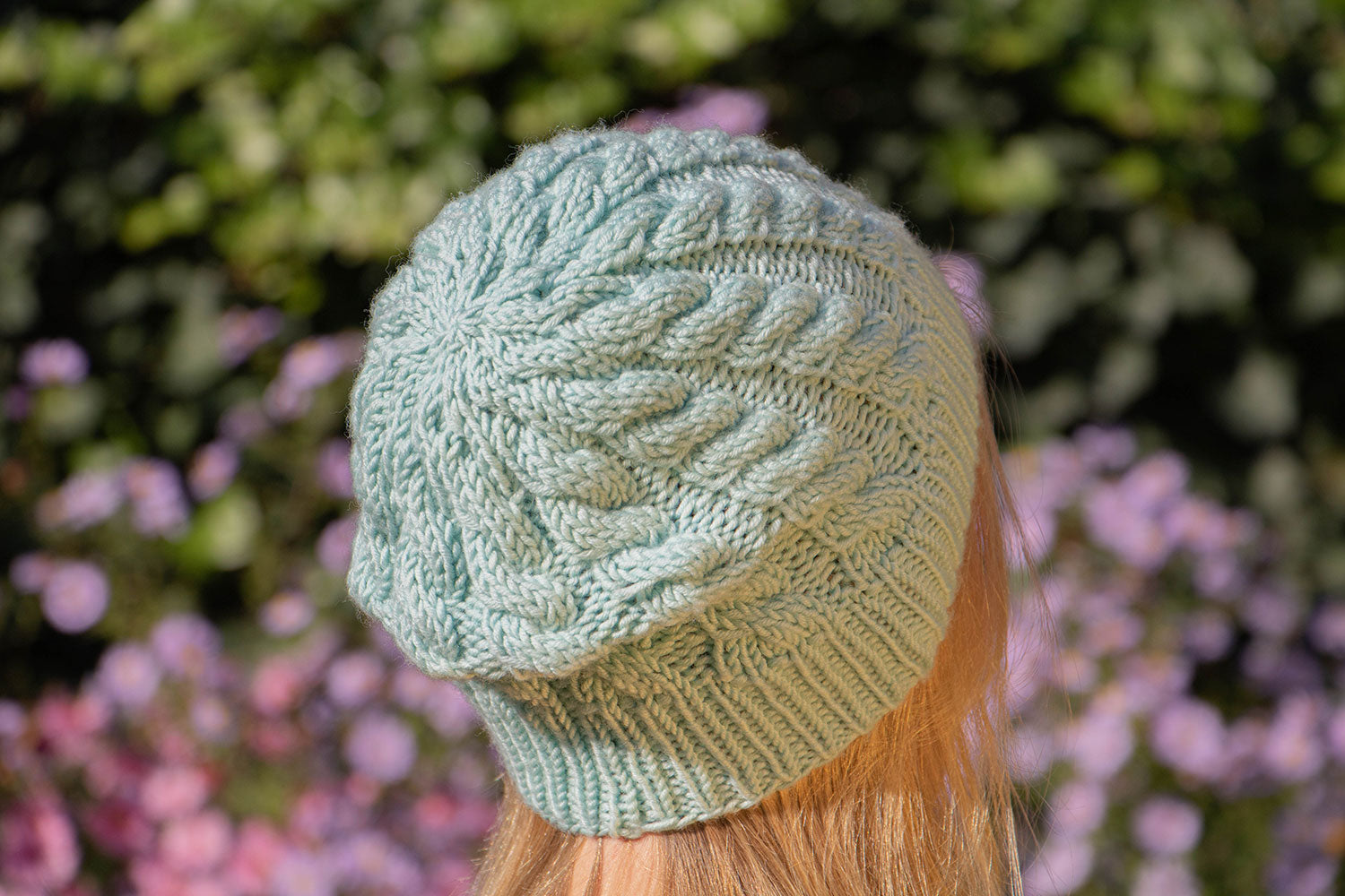 Mintgrüne Beanie