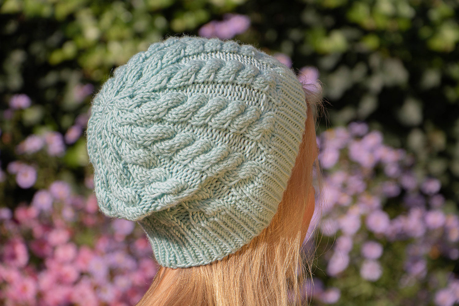 Mintgrüne Beanie