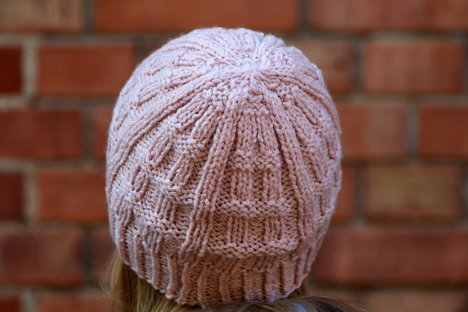 Beanie pastellrosa