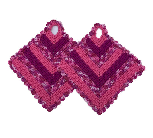 Pinke Topflappen